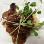 Roast beef main course